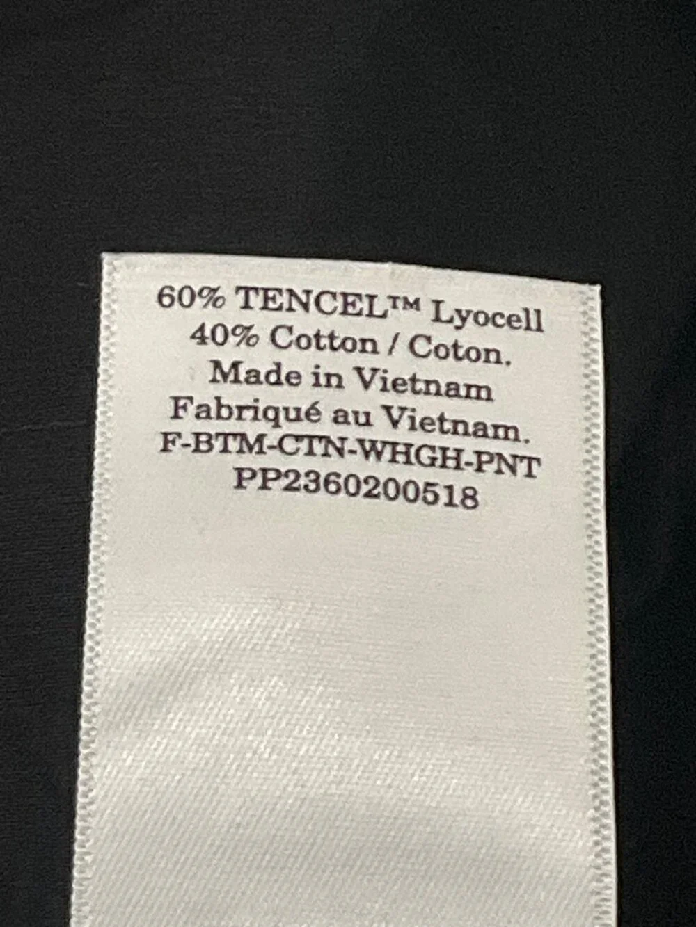 Everlane The Linen Way-High Drape Pants in Black 2 Short New Womens Dressy Trous
